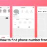 How to find phone number from instagram in 2024